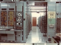 1st photo: Motor Generator room at the station
2nd photo: In the ITMC space, desk on RHS obscured, patch panels to left, corridor down to the door that entered the reception area which was also where the manager’s office was.
3rd photo: Emergency diesels