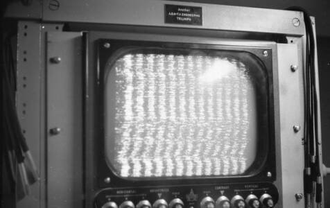 CVN 14 Test Signals From Goonhilly Pre-broadcast On 25 Nov 1966, First OS TV Broadcast