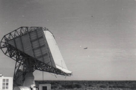 CVN 44 The Earth Station’s Cassegrain Horn Antenna