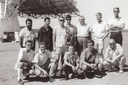 CVN 47 Carnarvon Earth Station Staff, OTC(A) Head Office Engineers And Page Communications Engineer, Jan 1967