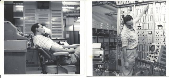 John Grosbard, at work OTC, Sydney. Feb 1964