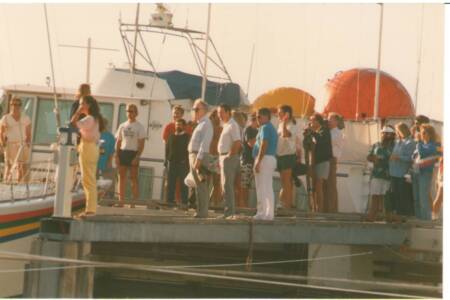 SOYC-055 Welcoming Committee for Privateer at Fremantle